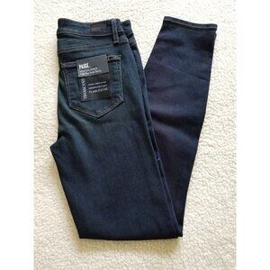 Paige Womens Hoxton Ankle High Rise Ankle Skinny Leg Jeans Mona Blue Size 25